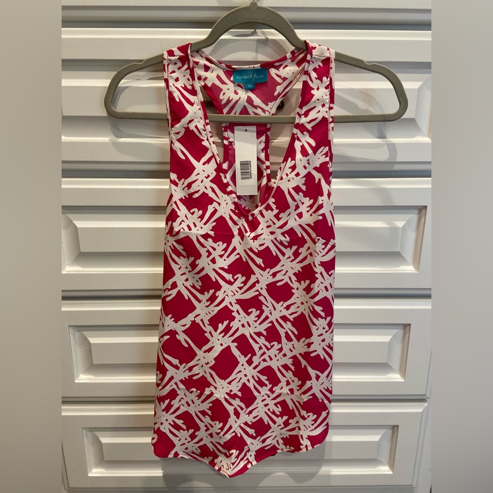 NWT Southern Frock racerback sleeveless top